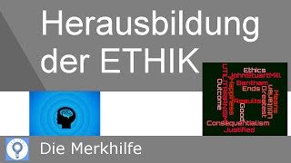 Die Herausbildung der philosophischen Ethik  im Überblick  Ethik 9 [upl. by Nork271]