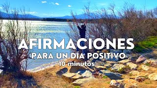 AFIRMACIONES POSITIVAS para empezar el día 🌻 10 minutos con Hugo Navarro [upl. by Barbarese240]