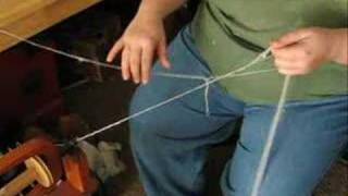 How to Spinning Silk Hankies [upl. by Ydner]