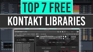 Top 7 Free Kontakt Instruments Libraries [upl. by Gunnar807]