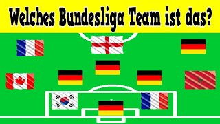 Welches Bundesliga Team ist das Saison 202324  Fußball Quiz 👀⚽️ [upl. by Aerdnod]