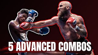 5 Advanced Muay Thai Combinations [upl. by Suhsoj]