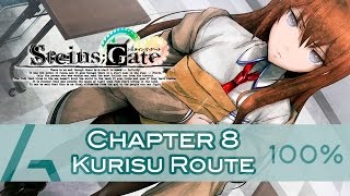 SteinsGate  Chapter 8 Kurisu Route  True Ending Route [upl. by Yedarb]