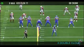 Bunch and Stacks Passing Game 2  Shanahan  Mcvay Offense [upl. by Boone406]