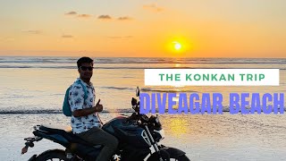 Diveagar  konkan tourist places  harihareshwar  Pune to diveagar bike trip  budget trip konkan [upl. by Evelin]