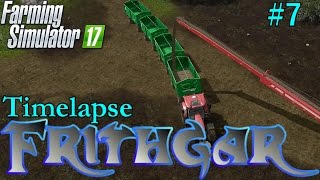 Farming Simulator 2017 Timelapse 7 Large Piles Of Woodchips [upl. by Emmerie]