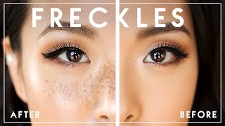 How To Draw REALISTIC FAKE FRECKLES  Try The Trend [upl. by Attenyw29]