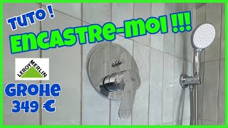 Tuto Pose d’une Colonne de Douche Encastrable [upl. by Haden]