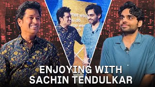 Enjoying with Sachin Tendulkar Comedy [upl. by Shah]