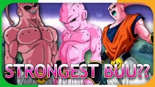 RANKING every version of MAJIN BUU [upl. by Buseck356]