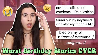 Embarrassing Birthday Stories the worst ever  Just Sharon [upl. by Penn]