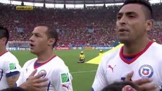 Chile El Himno más Hermoso del Mundo  Estadio Maracaná [upl. by Ayikaz]