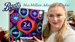 Unboxing Boots MacMillan 2024 Advent Calendar [upl. by Eirol]