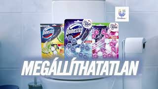 Domestos Power 5 WC frissítő blokk 15sec [upl. by Heddie]