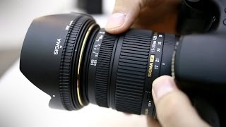 Sigma 1750mm f28 OS HSM lens review with samples [upl. by Anitnatsnoc]