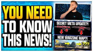 MASSIVE WARZONE LEAKS  SECRET META CHANGES Warzones New Map  The Best Weapons For Warzone 20 [upl. by Eyla]