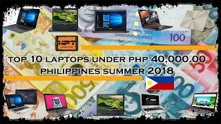 Best Budget gaming laptop under PHP 40000 summer 2018 PHILIPPINES [upl. by Gurtner]