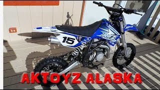 APOLLO RFZ 125cc pit bike review [upl. by Naryk]