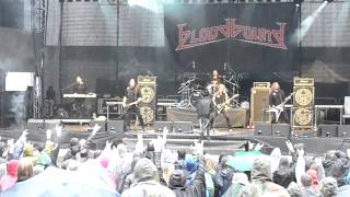 Bloodbound  Drop the Bomb Metalfest Open Air 2013 [upl. by Allez878]