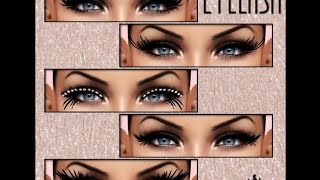 CHARM eyelash mesh self editing  Second Life [upl. by Valoniah41]