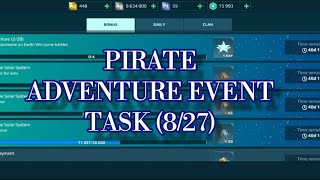 War Robots The Pirate Adventure pirate adventure event task 828 how to complete it warrobots [upl. by Corri]