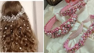 diy head band collectionbeautiful hair band collection for girArt and craftdiy diy video [upl. by Eenal813]