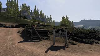 Lewiston Idaho Timber Harvest Site  American Truck Simulator [upl. by Germano583]