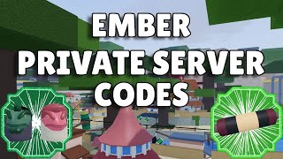 25 Private Server Codes For Ember  Shindo Life [upl. by Atnahc590]