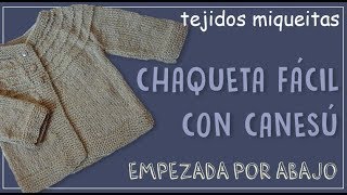 Chaqueta fácil con líneas en canesú subtitles available [upl. by Marzi]