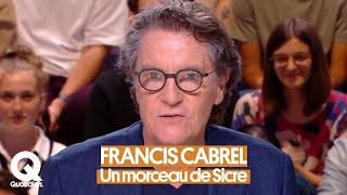 Francis Cabrel de retour avec quotUn morceau de Sicrequot [upl. by Atilrak]