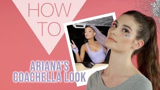 HOW TO  Ariana Grande Makeup  Coachella 18  Superdrug [upl. by Las303]