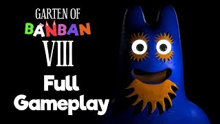 Garten of Banban 8 FULL GAME Walkthrough  NO DEATHS 4K60FPS No Commentary [upl. by Neevan]