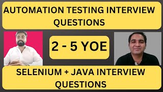 Software Testing Mock Interview Automation Testing Interview RD Automation Learning [upl. by Odlonra]