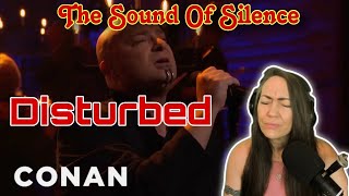 What an experience  Disturbed quotThe Sound Of Silencequot 032816  CONAN on TBS  Reaction [upl. by Erdman866]