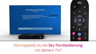 Sky Service Tutorial  Fernbedienung koppeln [upl. by Ennovy]