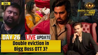 Bigg Boss OTT 3 Double Eviction In Bigg Boss OTT 3 Deepak Chaurasiya  Sana Sultan I Love Kataria [upl. by Johnnie]