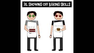 Day 26Showing off baking skills [upl. by Philis]