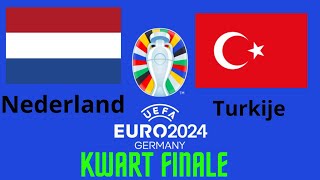 Ek 202448 NederlandTurkije kwartfinale [upl. by Clute]