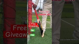 Fervor Spel MONGOOSE Bat Kashmir Willow  For Power Hitting freegivewayperformancetest [upl. by Adiraf]