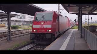 Bahnhof Offenburg im Mai 2023 Trainspotting Bahnhof Offenburg [upl. by Kantos737]