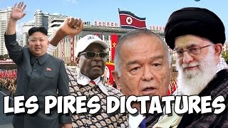 Les PIRES DICTATURES de la PLANÈTE [upl. by Tammany]