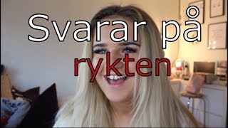 Svarar på rykten om mig [upl. by Nnylyrehc568]