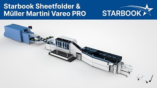 Starbook Sheetfolder amp Müller Martini Vareo PRO  Hunkeler AG [upl. by Graubert]