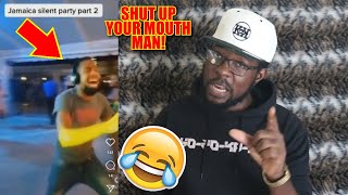 A Jamaican At A Loud Silent Party 😂😂😂 K2K REACTION S10 Ep 11 [upl. by Grubb]