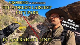 Straight Line Across South Mountain Park [upl. by Darrelle]