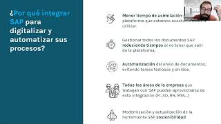 Webinar Cómo integrar la firma electrónica en SAP Descubre nuestro nuevo plugin [upl. by Cassady]