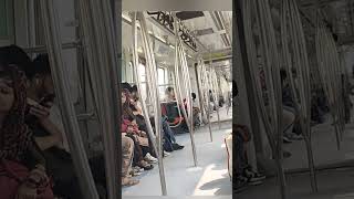 A day in a Delhi Metro दिल्ली delhi delhimetro [upl. by Assilat967]