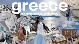 GREECE TRAVEL VLOG  SANTORINI amp ATHENS during the off season 🇬🇷🤍 [upl. by Ibbison470]