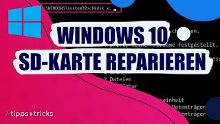 Windows 10 SDKarte reparieren [upl. by Nirrep]