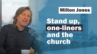 Milton Jones on comedy Christianity atheism and making people laugh [upl. by Ulberto161]